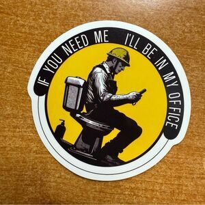 Humorous Office Sticker‎